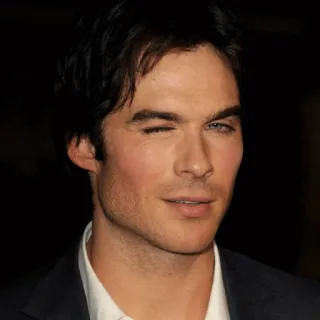 🖤 Ian Somerhalder aktor, selebriti, pria, kedipan, potret telegram sticker