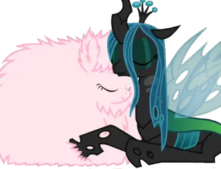 💚 Queen Chrysalis My Little Pony mlp, my little pony, chrysalis, królowa chrysalis, kucyk, kreskówka telegram sticker
