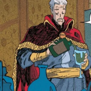 🔯 Doctor Strange Komik, Penyihir, Magis, Doctor Strange, Marvel whatsapp sticker
