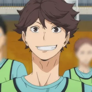 💗 Oikawa Tooru Haikyuu!! Anime, Personaggio, Haikyuu, Oikawa Tooru telegram sticker