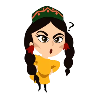 Aliya telegram stickers
