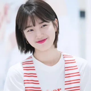 🌸 mulher, pessoa, retrato, coreana, sorrindo, atriz telegram sticker