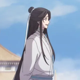 🥢 Wei Wuxian Mo Dao Zu Shi Anime, Personagem, Wei Wuxian, Donghua, Animação chinesa telegram sticker