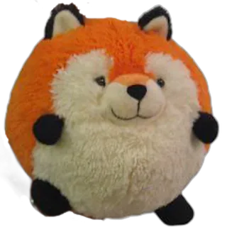 🍪 fox, animal, plush, toy, cute, stuffed animal telegram sticker