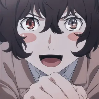🏹 Anime, Manga, Charakter, Porträt, Fröhlich, Junge telegram sticker