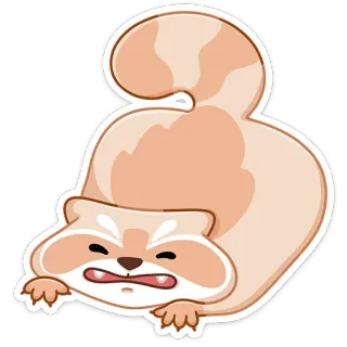 👹 แมว, น่ารัก, สัตว์, สัตว์เลี้ยง, ตลก, การ์ตูน whatsapp sticker