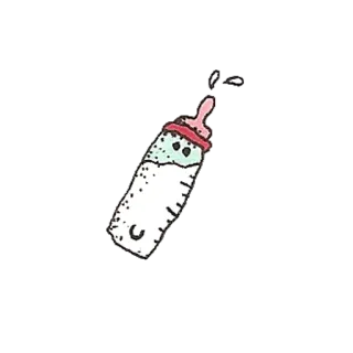 🍼 детская бутылочка, кормление, младенец, ребенок, молоко, смесь telegram sticker