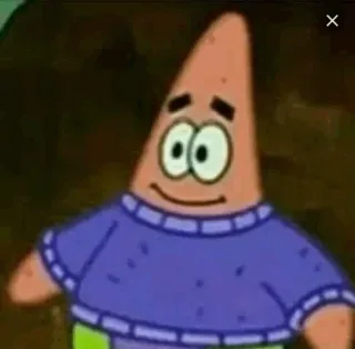 ✨ Patrick Star Spongebob Squarepants dessin animé, Patrick, étoile, Bob l'éponge, Nickelodeon telegram sticker