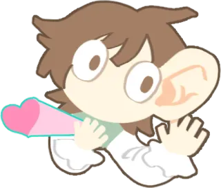 👂 telegram sticker