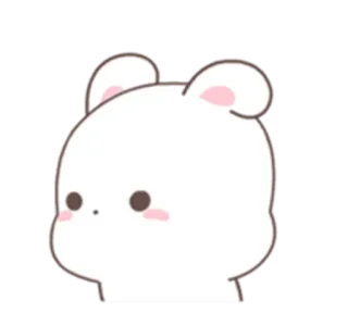 🐰 schattig, dier, kawaii, beer, cartoon telegram sticker