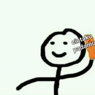 🤡 cintaku padamu любовь, человечек, привязанность, романтический, счастливый telegram sticker