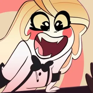 🌟 Charlie Morningstar Hazbin Hotel 악마, 만화, 애니메이션, 호텔, Hazbin telegram sticker