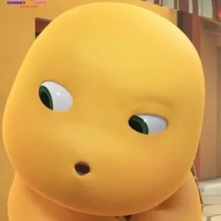 🧬 dinosaure, dessin animé, mignon, jaune, animé whatsapp sticker