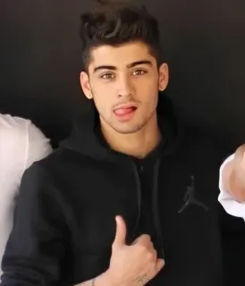 👍 Zayn Malik 人物, 歌手, 有名人, 男性, ポートレート telegram sticker