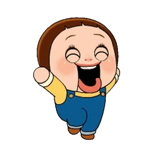 😊 Dibujos animados, Personaje, Mono, Ilustración, Divertido, Alegre telegram sticker
