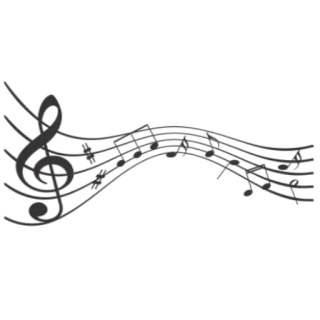 🎵 música, notas, clave de sol, ornamento, melodia telegram sticker