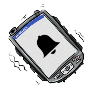 ☎️ MESSAGES teléfono, mensaje, notificación, vibración, llamada, comunicación telegram sticker