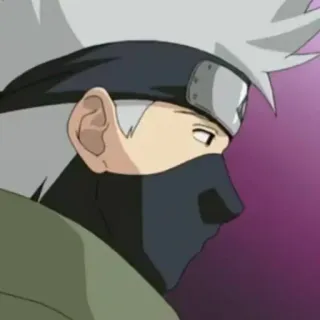⚡️ Kakashi Hatake Naruto anime, kakashi, hatake, naruto, ninja telegram sticker