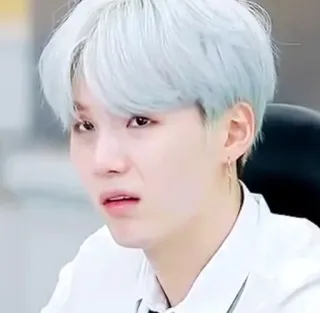 😒 person, kpop, singer, celebrity, portrait, facial expression telegram sticker