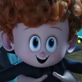 😃 Dennis Loughran Hotel Transylvania Desenho animado, Animação, Hotel Transilvânia, Vampiro, Monstro, Dennis, Dennisovich, Adesivo telegram sticker