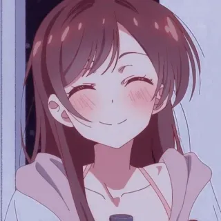 🍫 Chizuru Ichinose Rent-A-Girlfriend Anime, Chizuru Ichinose, Rent-a-Girlfriend, Dễ thương, Cười, Hoạt hình telegram sticker