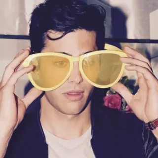 📚 sunglasses, man, portrait, glasses, person, fashion telegram sticker