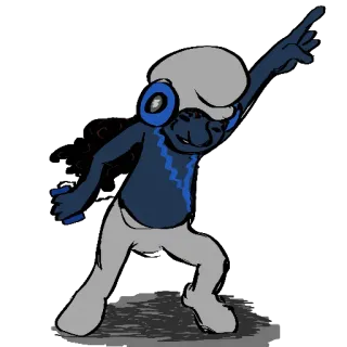🕺 ダンス, キャラクター, ヘッドホン, 漫画 telegram sticker
