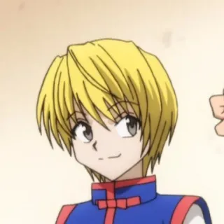 🕷️ Kurapika Hunter x Hunter anime, Kurapika, Hunter x Hunter, character, manga telegram sticker