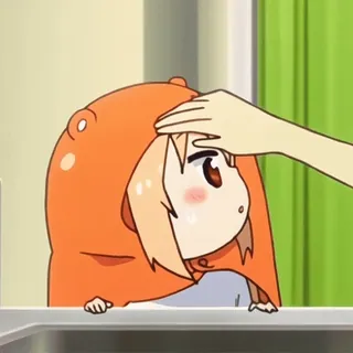 😒 Umaru Doma Himouto! Umaru-chan telegram sticker
