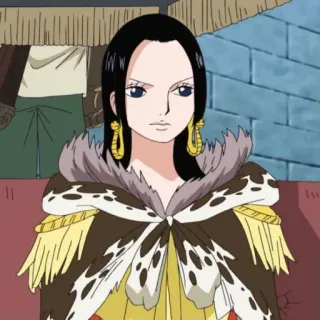 🥰 Boa Hancock One Piece Anime, Mulher, Pirata, Rainha, Hancock telegram sticker