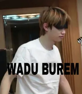 💰 WADU BUREM whatsapp sticker