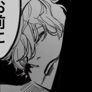 😴 动漫, 漫画, 绘画, 悲伤 telegram sticker