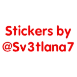 Зима❄️ @sv3tlana7 telegram stickers