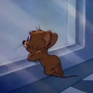 💗 Jerry Tom and Jerry Dessin animé, Souris, Animation, Dessin animé classique, Jerry Mouse whatsapp sticker