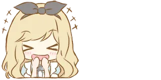 🤣 Anime, Chibi, Kawaii, Fofo, Emocional, Assustado whatsapp sticker