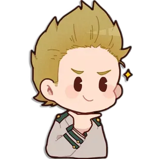 🤔 Neito Monoma My Hero Academia anime, manga, my hero academia, neito monoma, character telegram sticker