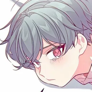 💨 Anime, Hoạt hình, Khóc, Buồn, Minh họa, Manga, Con trai whatsapp sticker