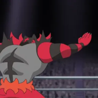 👊 Incineroar Pokemon pokemon, incineroar, fire type, fighting type telegram sticker