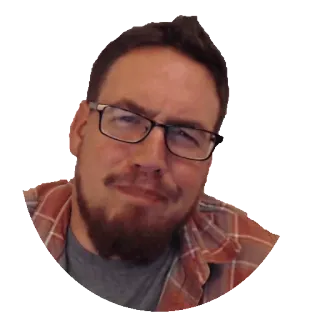 😐 Mann, Brille, Flanell, Porträt, Person, Gesicht whatsapp sticker