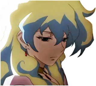 😞 anime, woman, illustration, portrait, manga telegram sticker