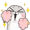 Miss Rabbit (@ShoutoEmoji) telegram emojis ✨