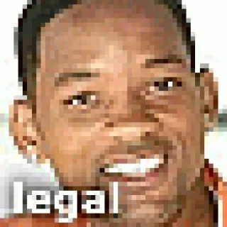 😌 Will Smith legal celebridad, meme, humor, Will Smith telegram sticker
