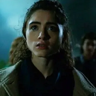 😨 Nancy Wheeler Stranger Things Nancy Wheeler, Stranger Things, Netflix, character, Natalia Dyer, show telegram sticker