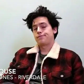 ☁ Jughead Jones Riverdale JUGHEAD JONES - RIVERDALE Jughead Jones, Riverdale, Série de TV, Personagem, Drama adolescente, Archie Comics telegram sticker