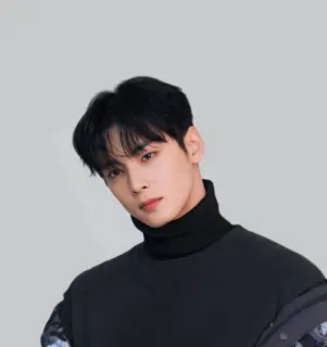 🦋 kpop, astro, チャウヌ, アイドル, 歌手, 俳優, 韓国 telegram sticker