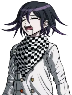 🤤 Kokichi Oma Danganronpa Anime, Mangá, Kokichi Oma, Danganronpa, Personagem, Fanart whatsapp sticker