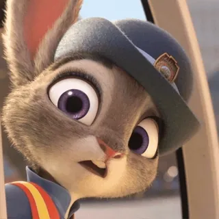 😏 Judy Hopps Zootopia telegram sticker