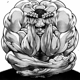 Ogre BAki whatsapp stickers
