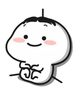 🍡 Desenho animado, Personagem, Adesivo, Fofo telegram sticker