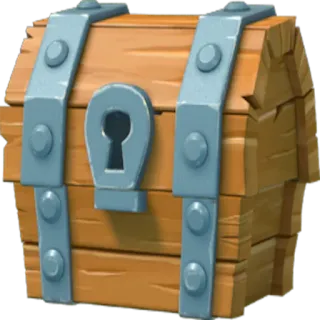 ⚱ coffre au trésor, coffre en bois, butin, trou de serrure, rangement, boîte whatsapp sticker
